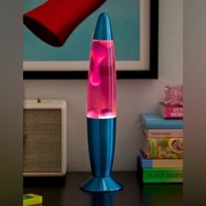 NWT - Liquid Motion Lamp from UO Home in sold out blue